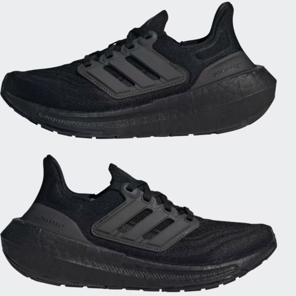 adidas UltraBOOST Light J Triple Black - Picture 5 of 10